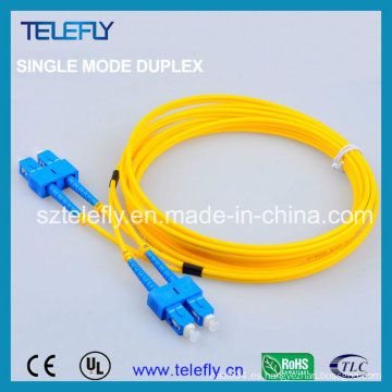 Cable de cable de parche de fibra óptica
